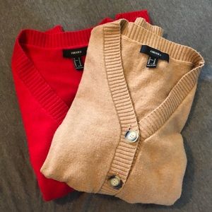 BUNDLE DEAL!!!! Cropped Cardigans !! ❤️🤎❤️